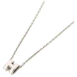 Hermès Collana Pop H MINI 147992FP Hermes Argento Rosa