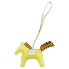Hermès Hermes Rodeo Accessory Bag Charm PM D'oro Giallo