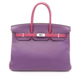Hermès Hermes Birkin 35 Personal Order Handbag Pink Other Purple