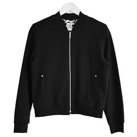 Hermès Bomberjacke Schwarz Point De Milan Schwarz