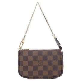Louis Vuitton Damier Mini Pochette Accessoires Damier ebene