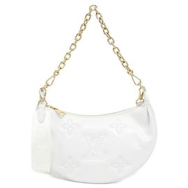 Sac à épaule Louis Vuitton Bubblegram Over the Moon Blanc
