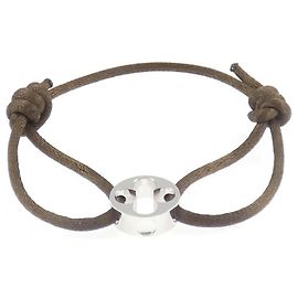 Bracelet charm Louis Vuitton en or blanc 18K Autre