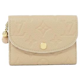 Monedero Monogram Empreinte Louis Vuitton Beige