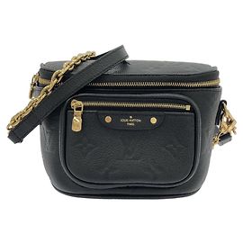 Louis Vuitton Monogram Empreinte Mini Bumbag Preto