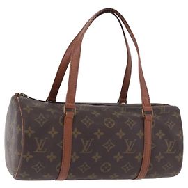 LOUIS VUITTON Sac à main Monogram Papillon 30 M51385 LV Auth 188783 Monogramme