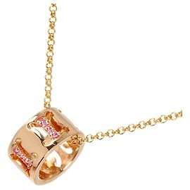 Céline Collier Celine Macadam en or rose 18K avec saphirs Autre