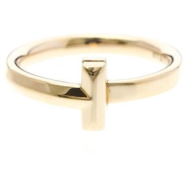 Tiffany & Co Tiffany T One Narrow Band Ring in Roségold Golden