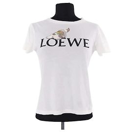 Loewe T-shirt en coton blanc Blanc