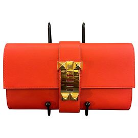 Pochette Hermès Tadelakt Medor 23 Autre