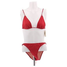 Autre Marque Costume da bagno due pezzi rosso Rosso