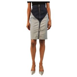 Dsquared2 Blauer Denim-Bleistiftrock - Größe UK 6 Blau
