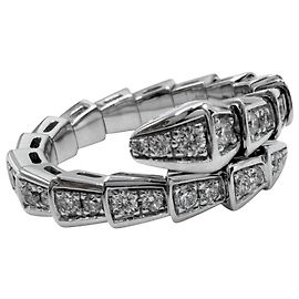 Bulgari Bvlgari Serpenti Viper Ring Silber