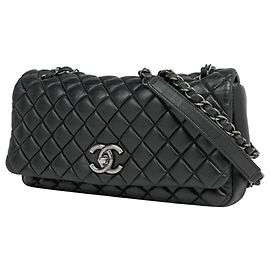 Borsa a Spalla con Catena Chanel Coco Mark Nero