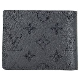 Portafoglio Louis Vuitton Portefeuille Slender Bi-fold Marrone