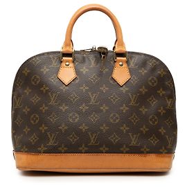 Louis Vuitton Marrom Monogram Alma PM Marrom