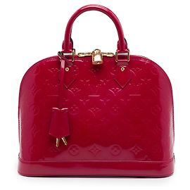 Louis Vuitton Alma PM Monogram Vernis rojo Roja