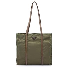Tote Prada Green Tessuto Verde Verde oliva