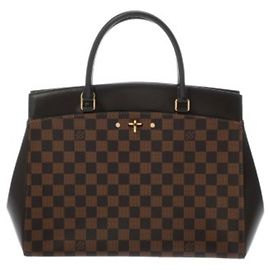Sac à main Louis Vuitton Damier Rivoli MM Marron