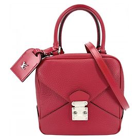 Bolso de cuero rojo para mujer Louis Vuitton Roja