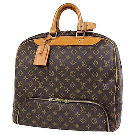 Sac bowling Louis Vuitton Evasion Marron