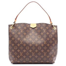 Bolsa de Ombro Louis Vuitton Graceful PM Monogram Marrom