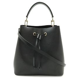 Sac à main Louis Vuitton Epi NeoNoe Noir