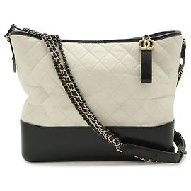 Borsa Chanel Gabrielle Large Hobo Chain Nero
