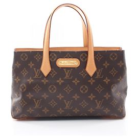 Bolsa Louis Vuitton Wilshire PM Monogram Marrom