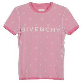 Givenchy Doppelschichtiges T-Shirt Größe Xs Pink
