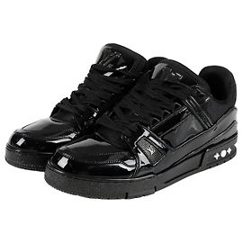 Louis Vuitton Trainer Sneaker Größe Schwarz