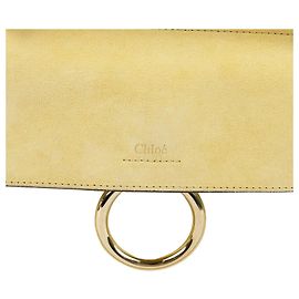 Chloé Piccola borsa tote a tracolla Face Giallo
