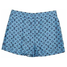 Louis Vuitton Größe der Mini-Pyjamahose Blau