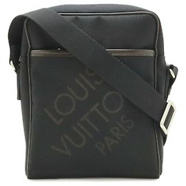 Borsa a tracolla Louis Vuitton Citadan Damier Geant Nero