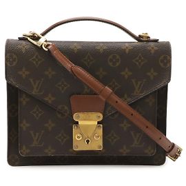 Bolsa 2way Louis Vuitton Monogram Marrom