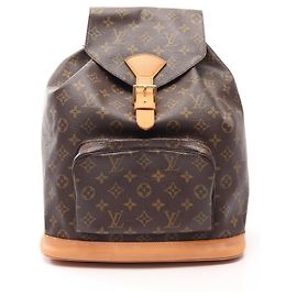 Louis Vuitton Montsouris Monogram Backpack Brown