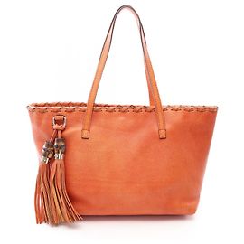 Gucci Ledertote-Tasche Orange