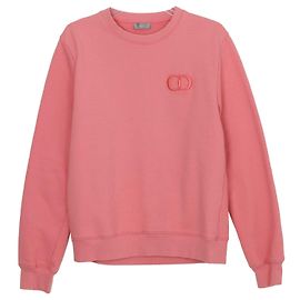 Dior Size Cd Logo Sweatshirt Pink
