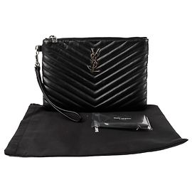Saint Laurent Pochette Monogram Noir