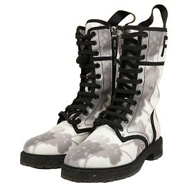 Fendi 8T8114 Biker Boots Multicolor Leather Size 36 Multiple colors