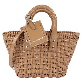 Balenciaga Sac cabas deux-way Bistro Xs Basket Blanc
