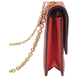 Mulberry Piccola borsa a tracolla con catena Dali Rosso