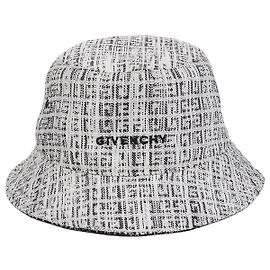 Givenchy Jacquard Reversible Bucket Hat White