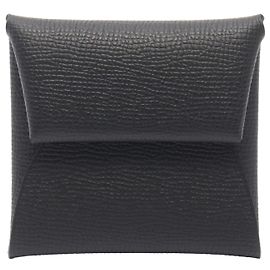 Hermès Hermes Bastia Epsom Coin Case Black