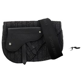 Dior Borsa a tracolla Saddle Pouch Nero
