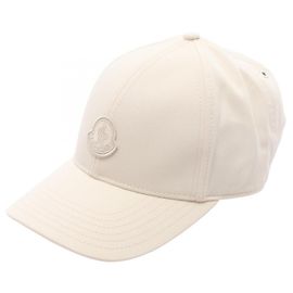 Moncler Baseball Cotton Cap Brown Beige