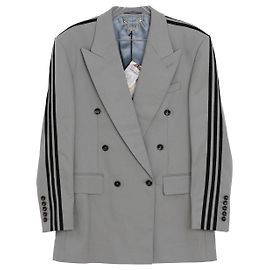 Gucci Three Stripes Jacke Größe Grau