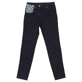 Louis Vuitton Monogram Pocket Denim Pants Blue