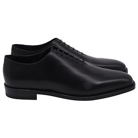 Salvatore Ferragamo Scarpe stringate Angiolo in pelle nera Ferragamo Nero