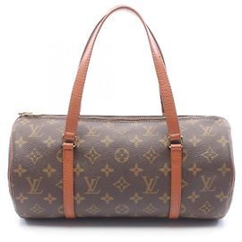 Borsa Louis Vuitton Papillon Monogram Marrone